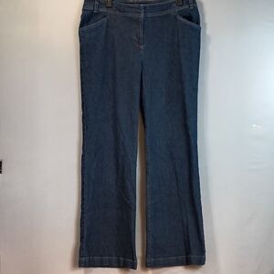 J Jill Women's Stretch Dark Wash Jeans , Size 12 Tall